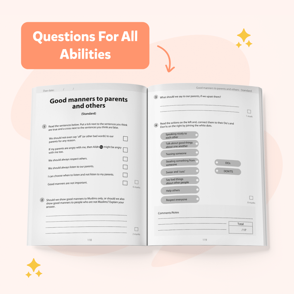 Group 1171275638 Islamic Studies: Workbook 3 – Pack of 5 - Image 6